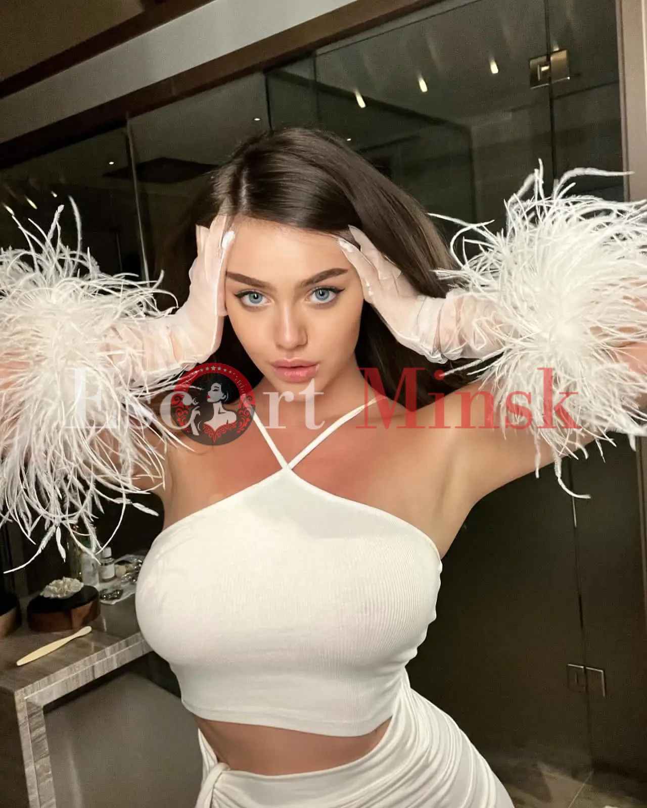  Элитная проститутка Минска — 24 года, грудь 3 размера, рост 163, вес 61