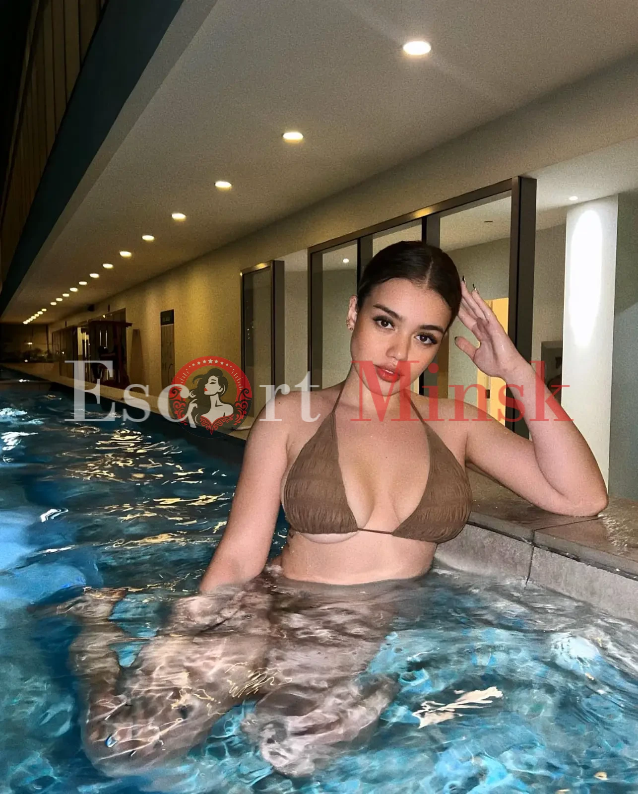  Элитная проститутка Минска — 24 года, грудь 3 размера, рост 164, вес 59