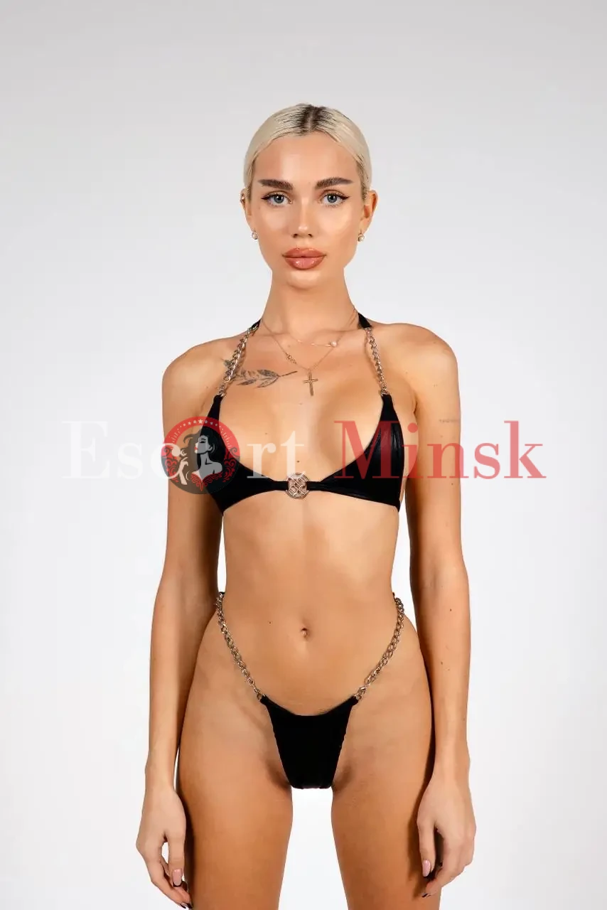  Элитная проститутка Минска — 24 года, грудь 3 размера, рост 169, вес 46