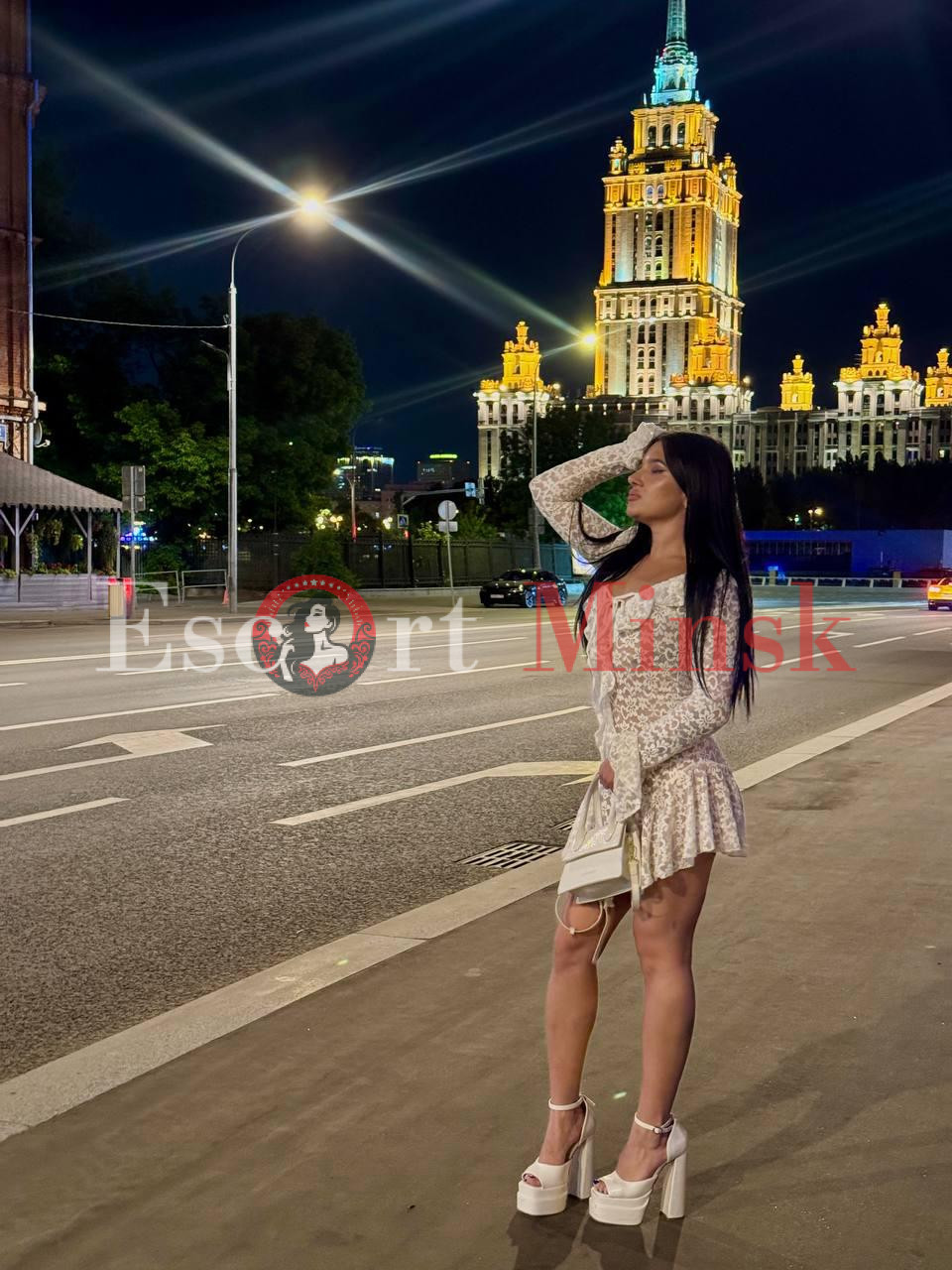  Элитная проститутка Минска — 26 лет, грудь 1 размера, рост 155, вес 54