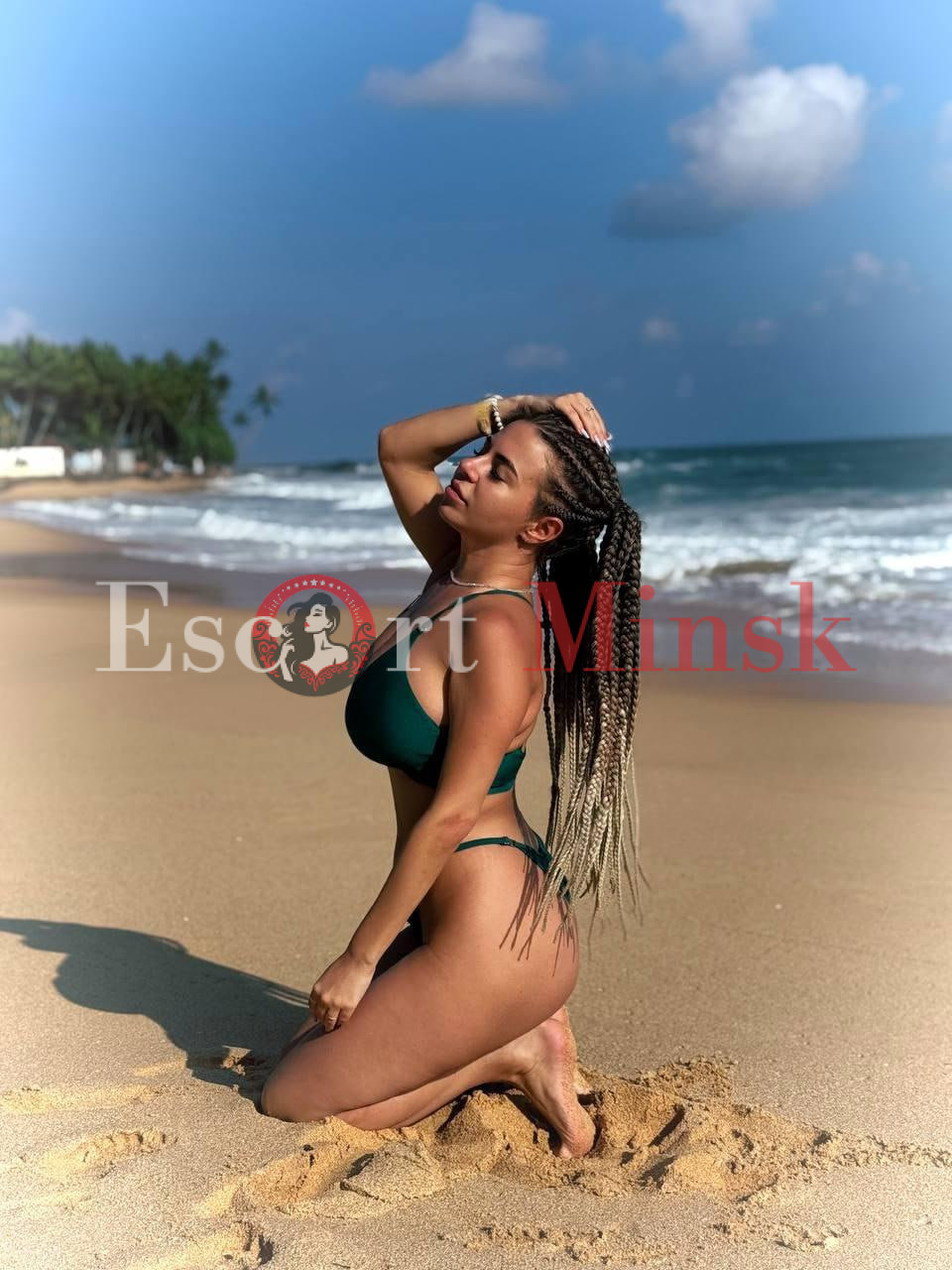  Элитная проститутка Минска — 29 лет, грудь 4 размера, рост 156, вес 53