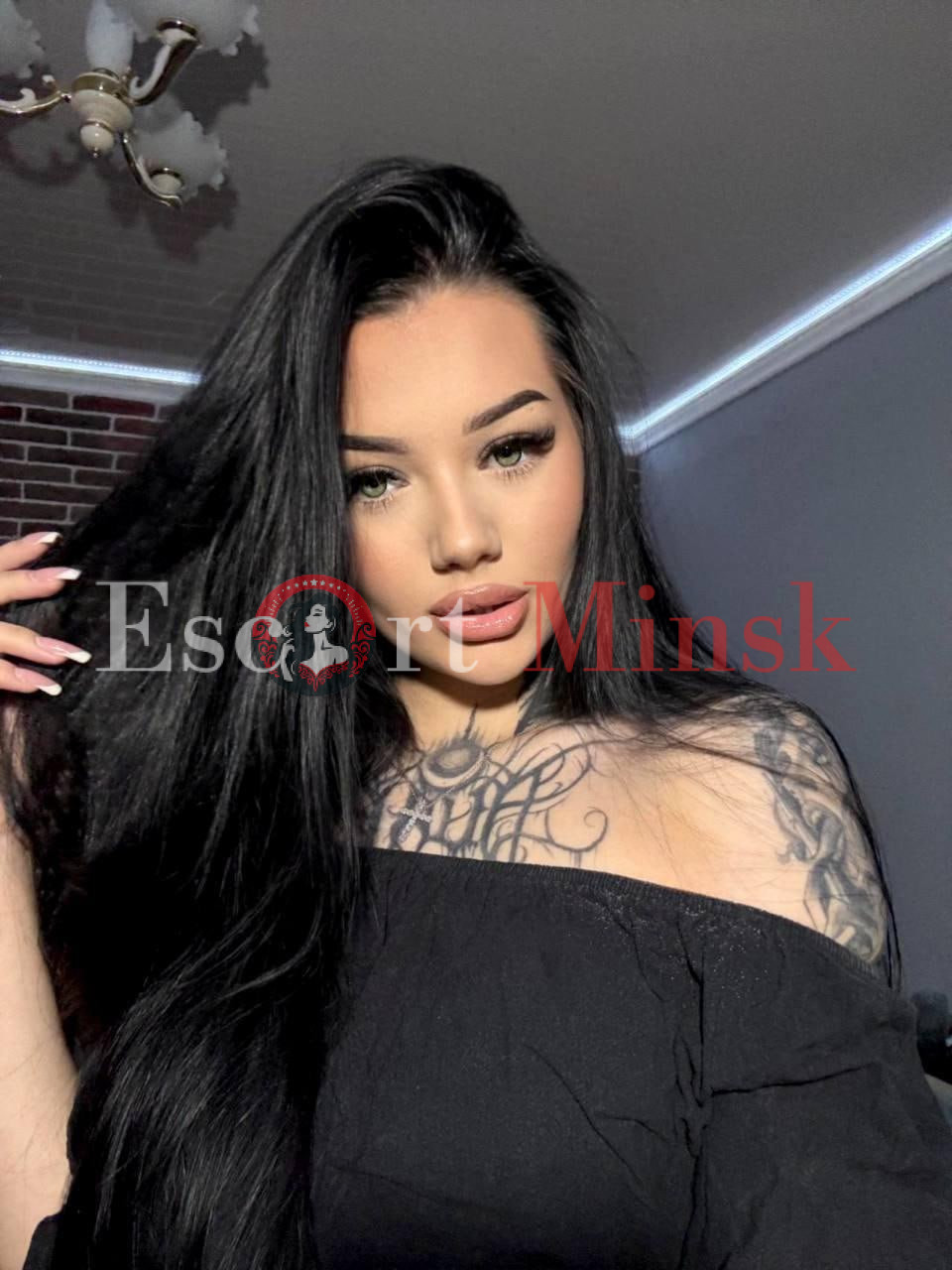  Элитная проститутка Минска — 21 год, грудь 1 размера, рост 173, вес 67