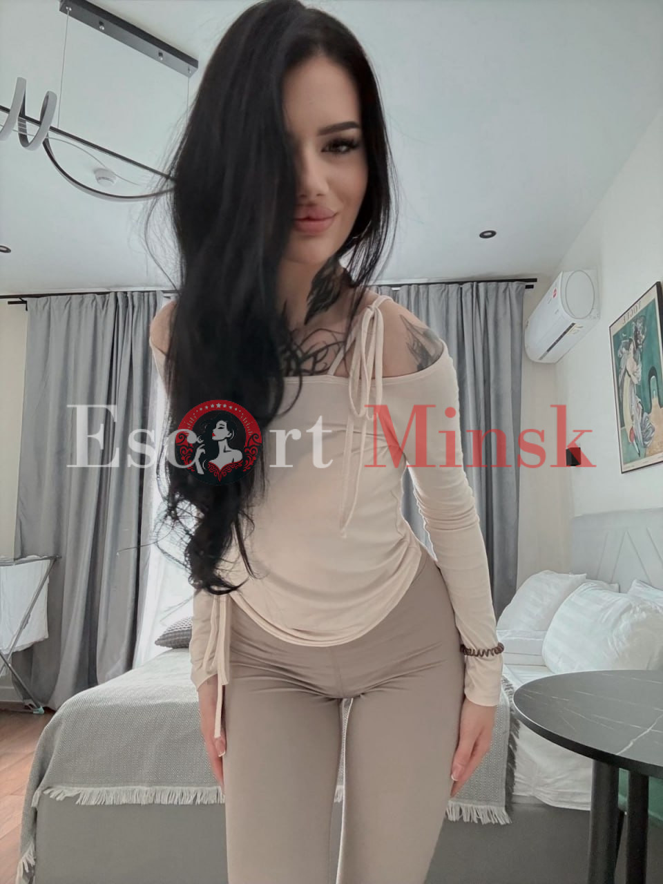  Элитная проститутка Минска — 21 год, грудь 1 размера, рост 173, вес 67